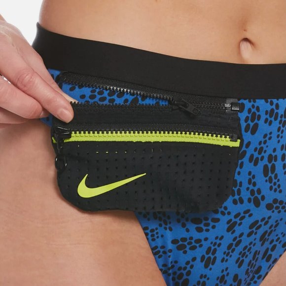 NIKE Swim Party Dots Bikini Bottom NESSC268-442 Pacific Blue Women - Picture 4 of 5